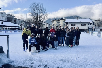 Eislaufen im Sportunterricht 
