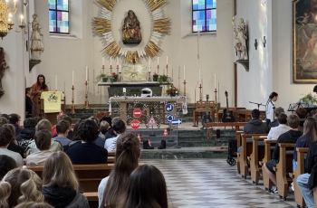 Eröffnungsandacht in der St.-Anna-Kirche 