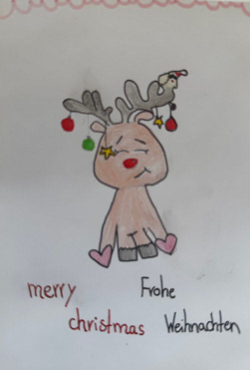 Weihnachtskarte 12 kl