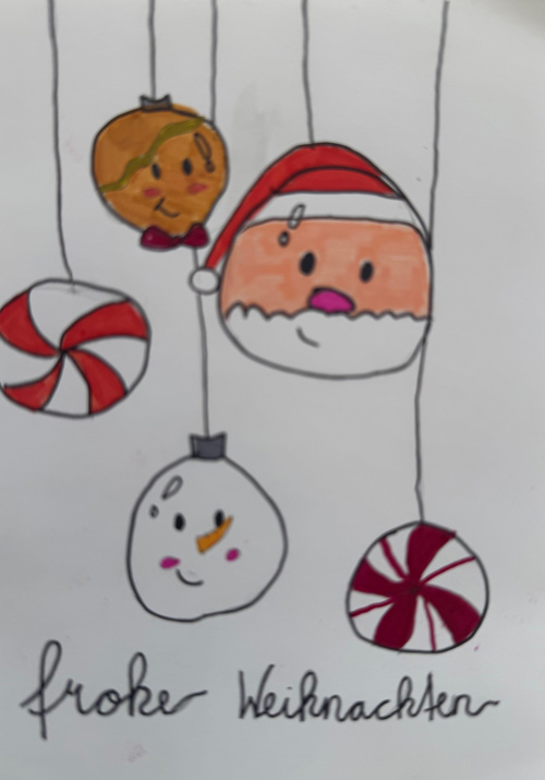 Weihnachtskarte 14 kl