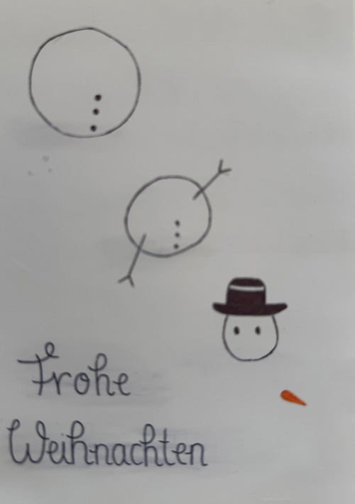 Weihnachtskarte 20 kl