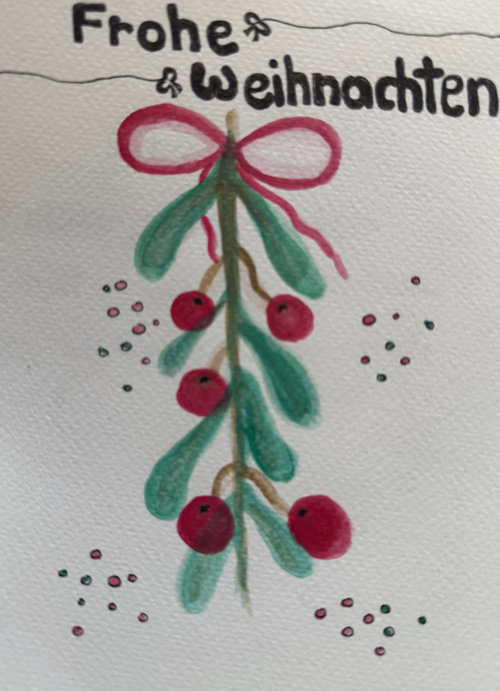 Weihnachtskarte 6 kl