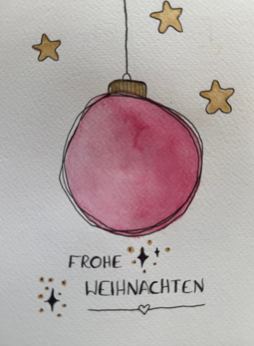 Weihnachtskarte 7 kl