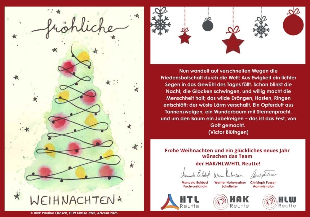 Weihnachtskarte 2025